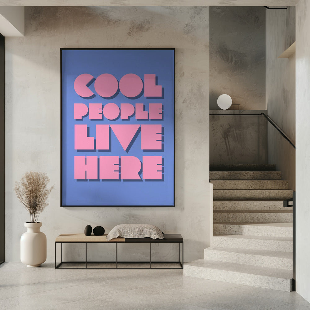 Alleen maar chille vibes | Poster