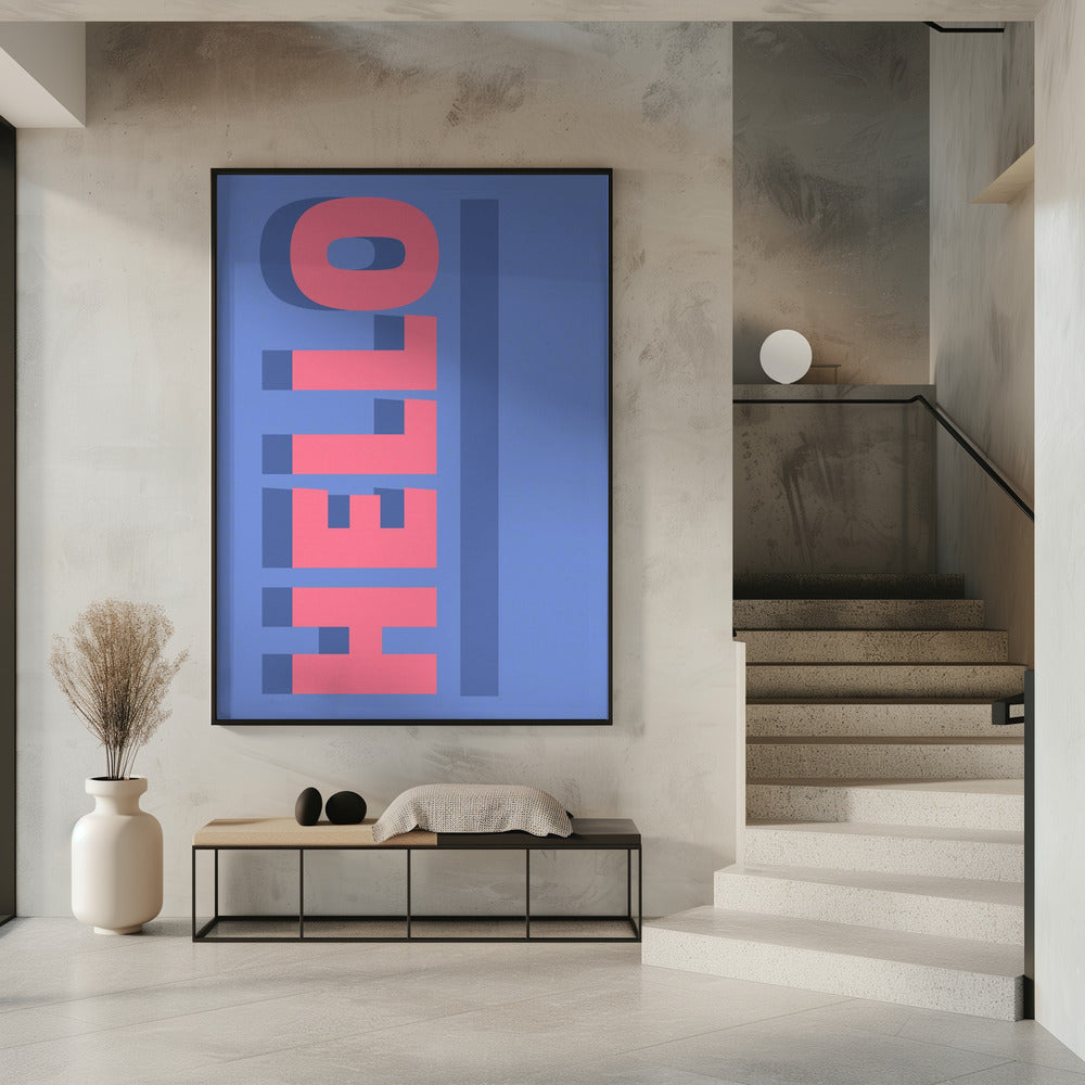 Retro Groet | Poster