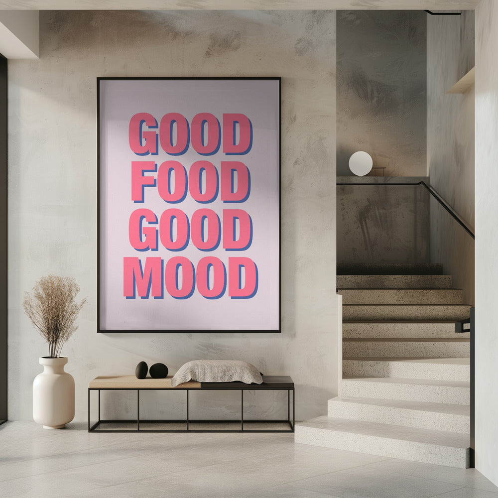 Positieve Vibes Maaltijd | Poster