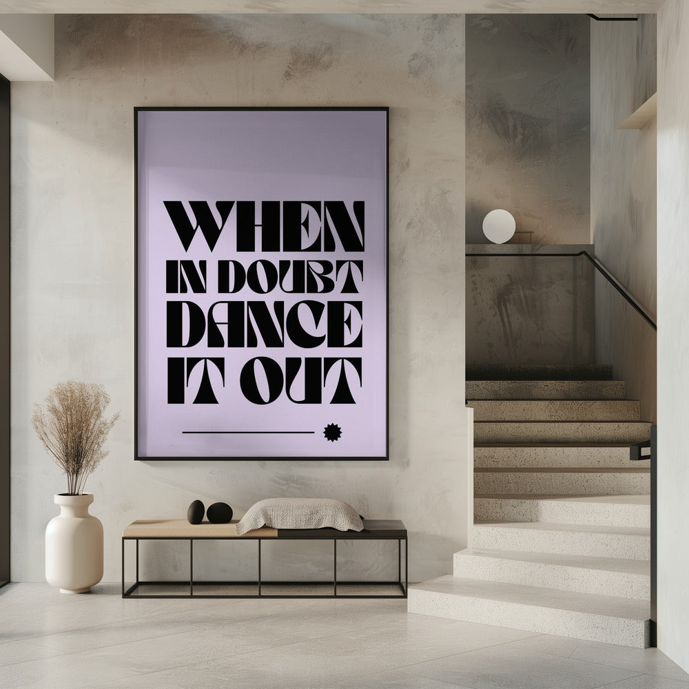 Dans de twijfels weg | Poster
