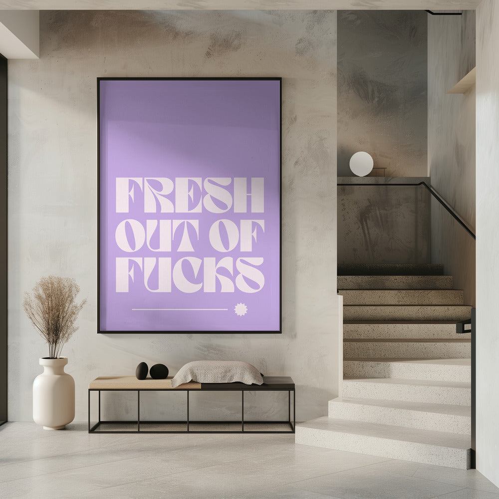 Zero Fucks Given | Poster