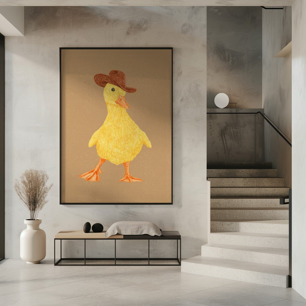 Daphne het Cowgirl Eendje | Poster