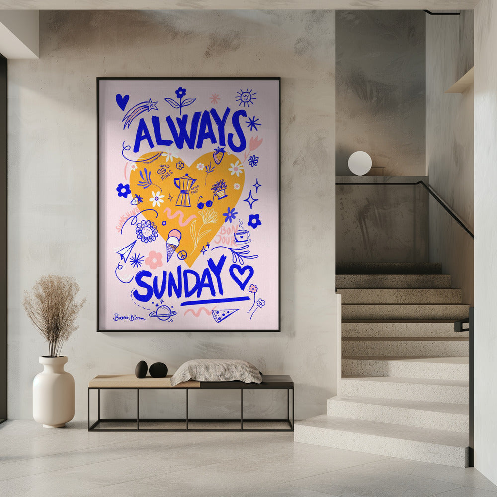 Altijd zondag | Poster