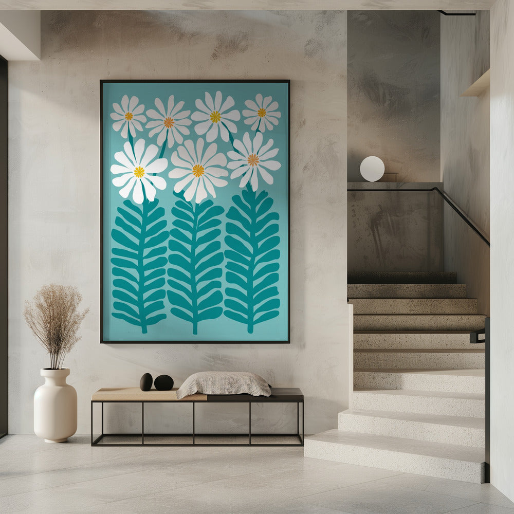 Madeliefje Bloemen | Poster