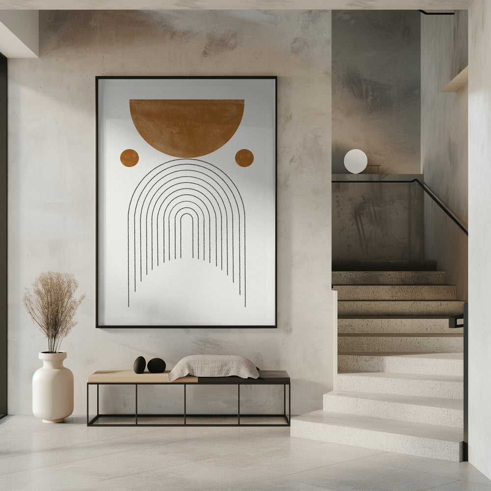Geometrische harmonie | Poster