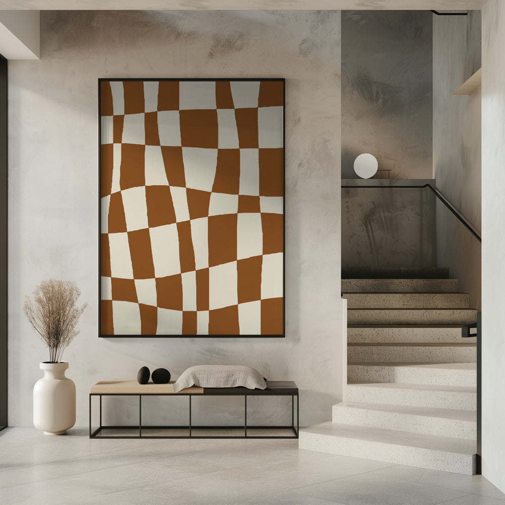 Minimal Checkerboard | Poster