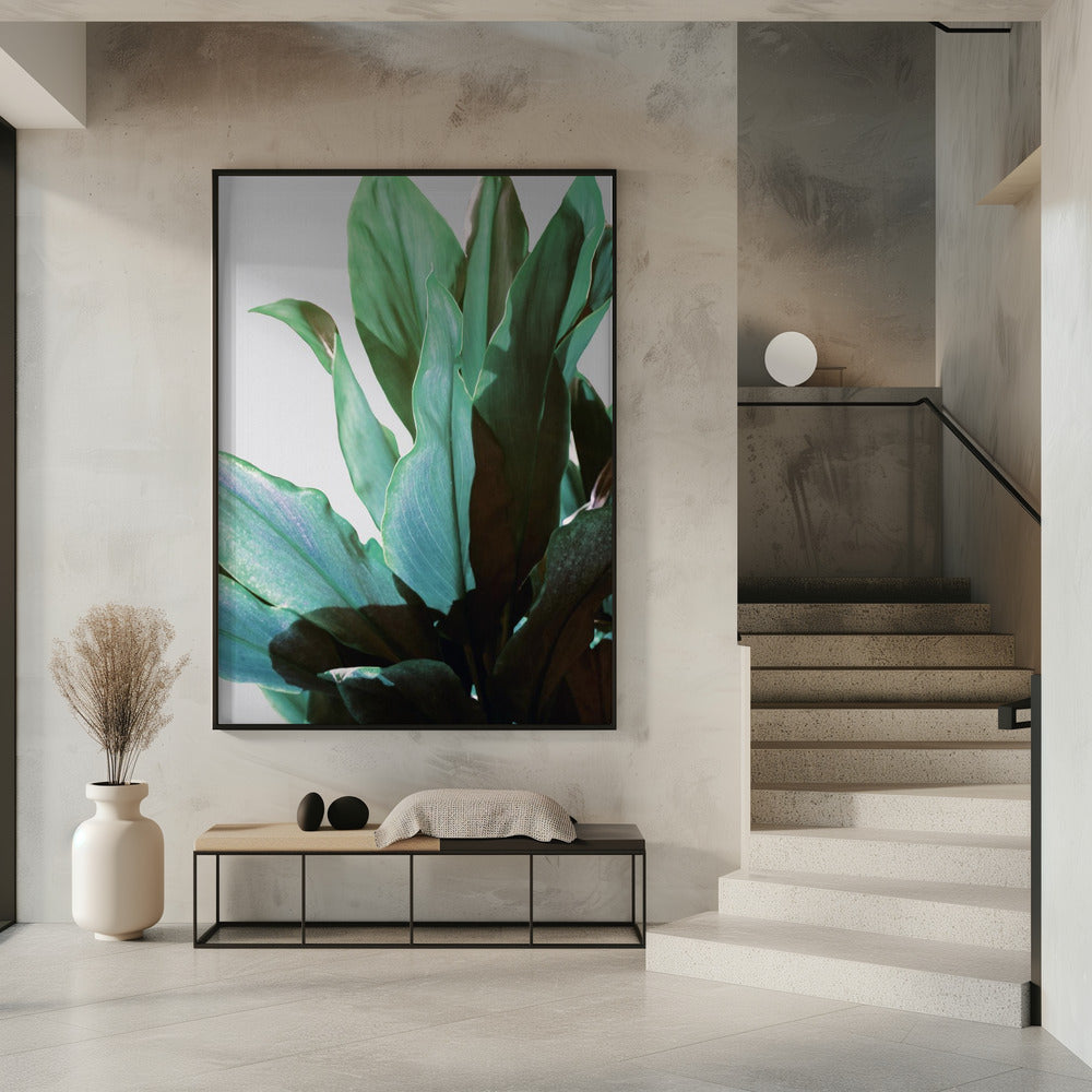 Groene bladeren | Poster