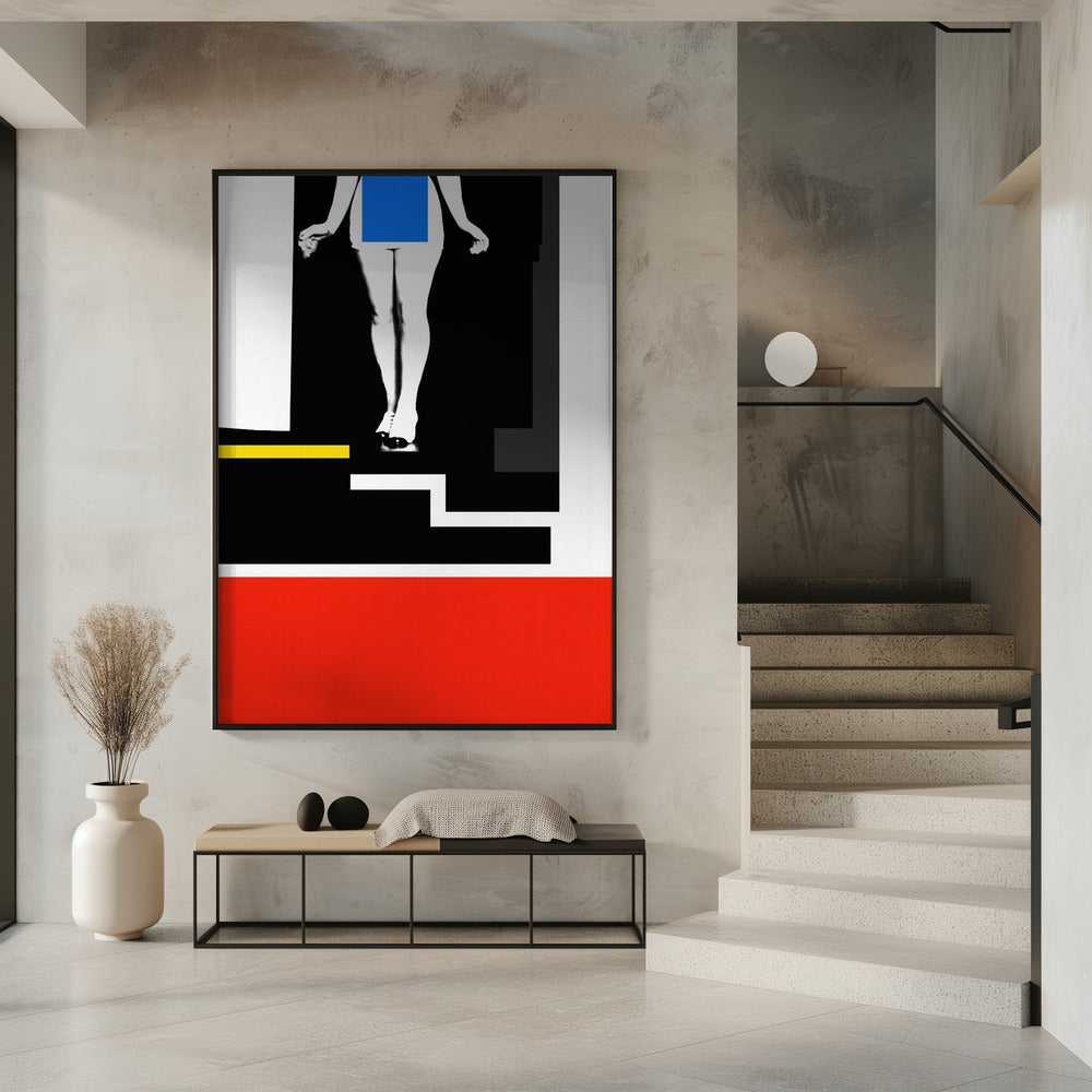 Fotocollage Dame nr. 3 | Poster