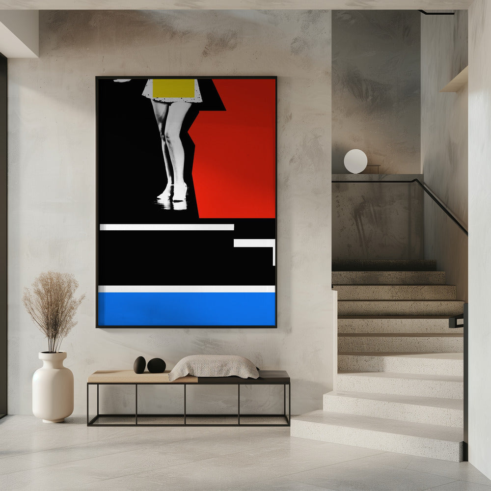 Fotocollage Dame nr. 2 | Poster