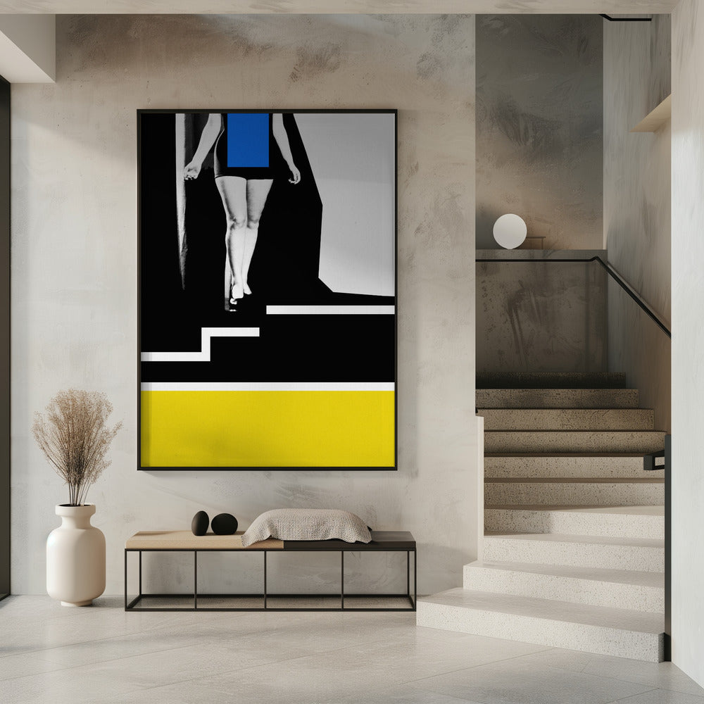 Fotocollage Dame nr. 1 | Poster