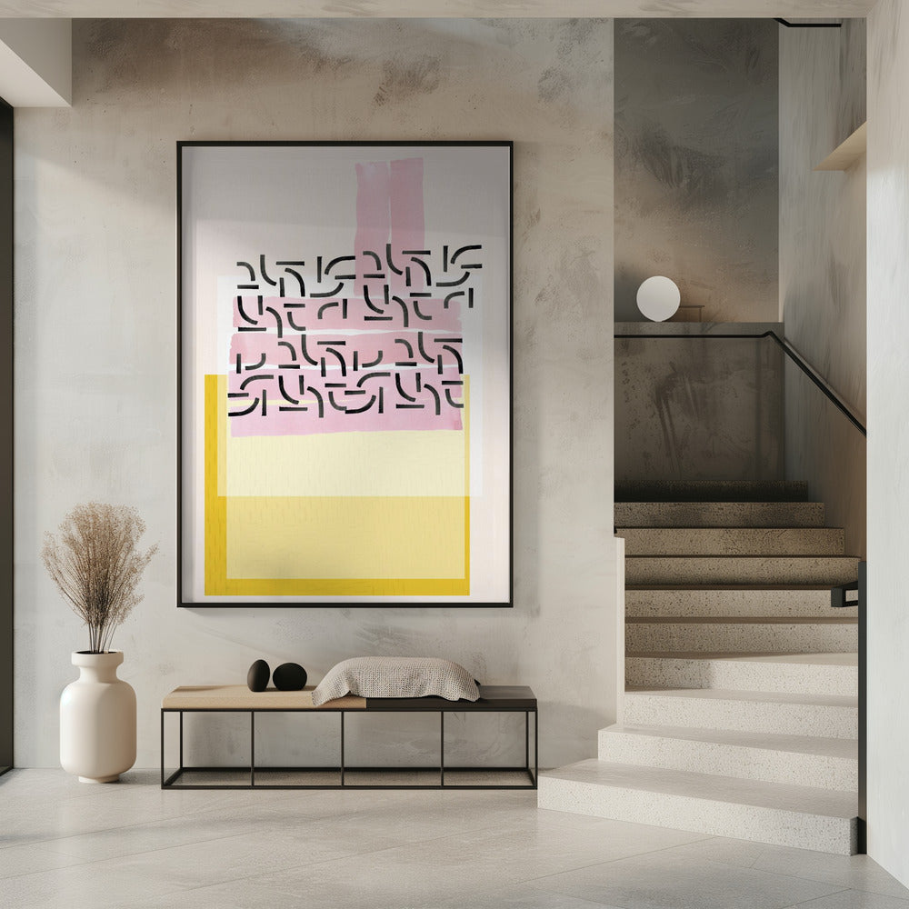 Pastel Pattern Collage 1 | Poster