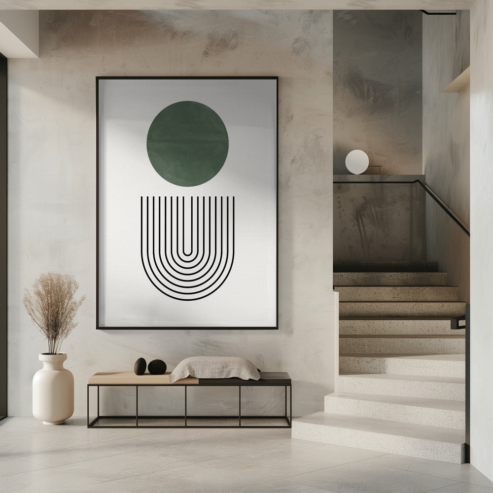 Circles and Lines | Poster