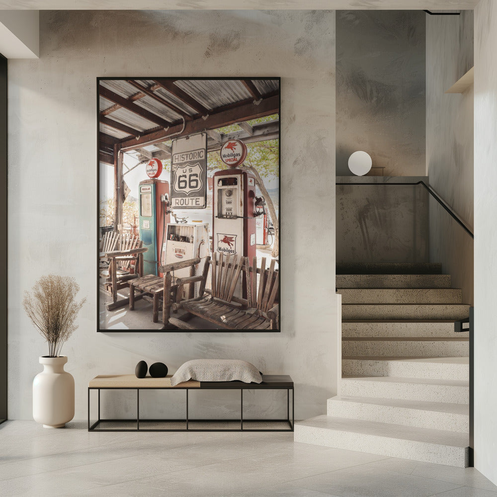 Tankstation Route 66 | Poster