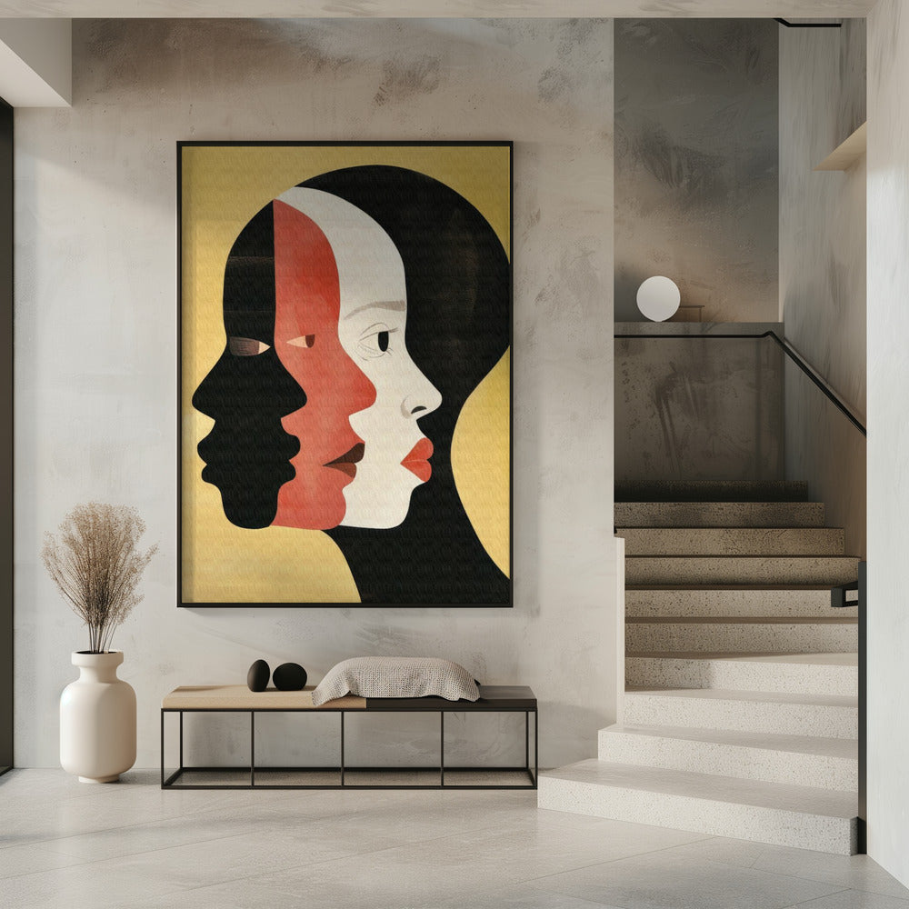 Afrikaanse kunst Smooth 4 | Poster