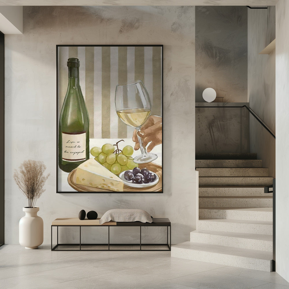 Het leven is bedoeld om van te genieten | Poster