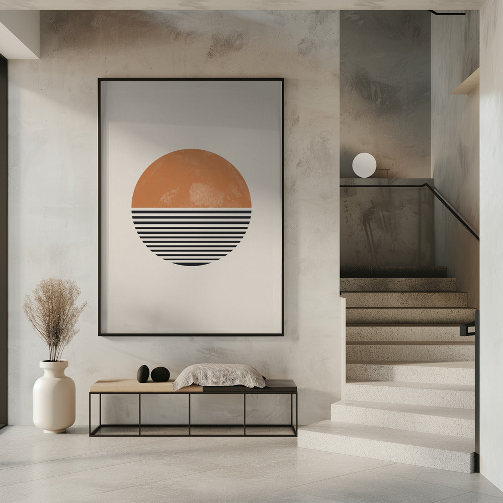 Striped Horizon | Poster