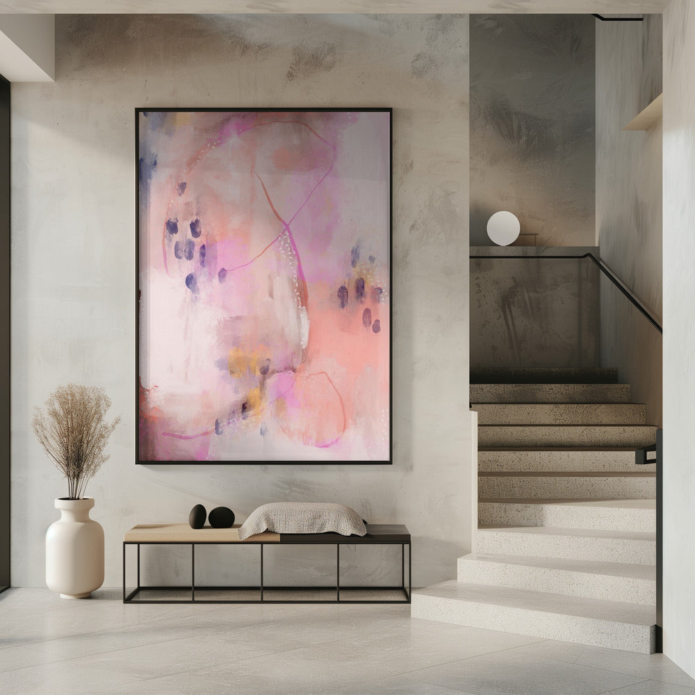 Pastel Fluisteringen | Poster
