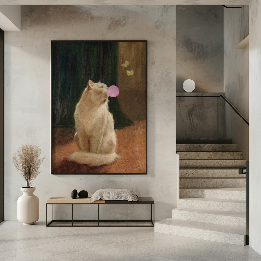 Bubble Gum en Kat | Poster
