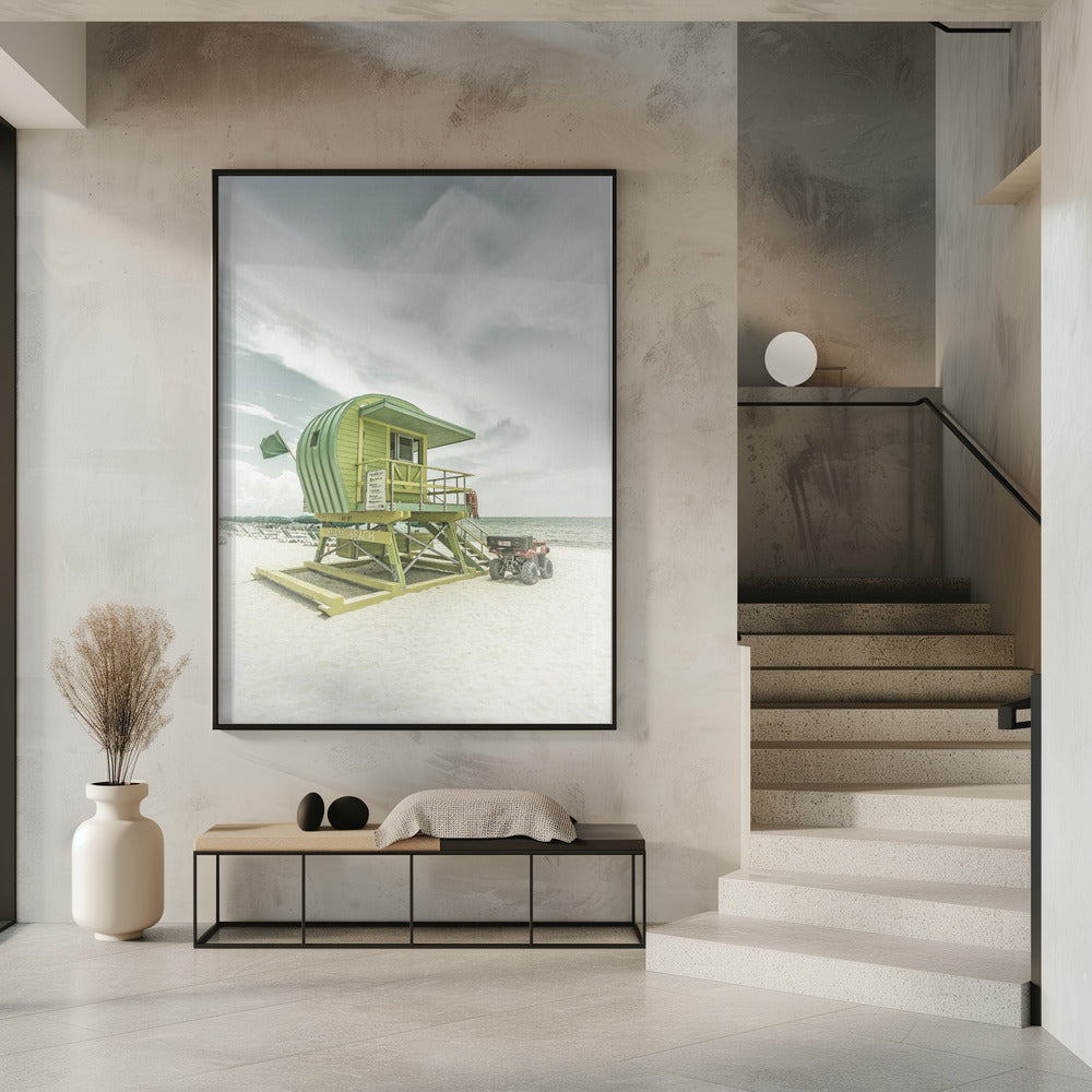Vintage Florida Flair op Miami Beach | Poster