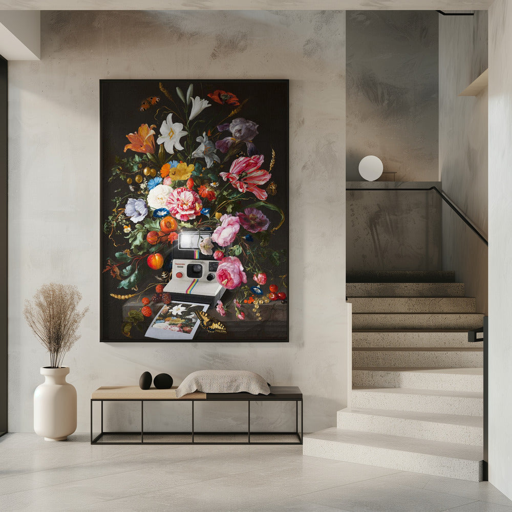 Bloemen Instant Foto | Poster
