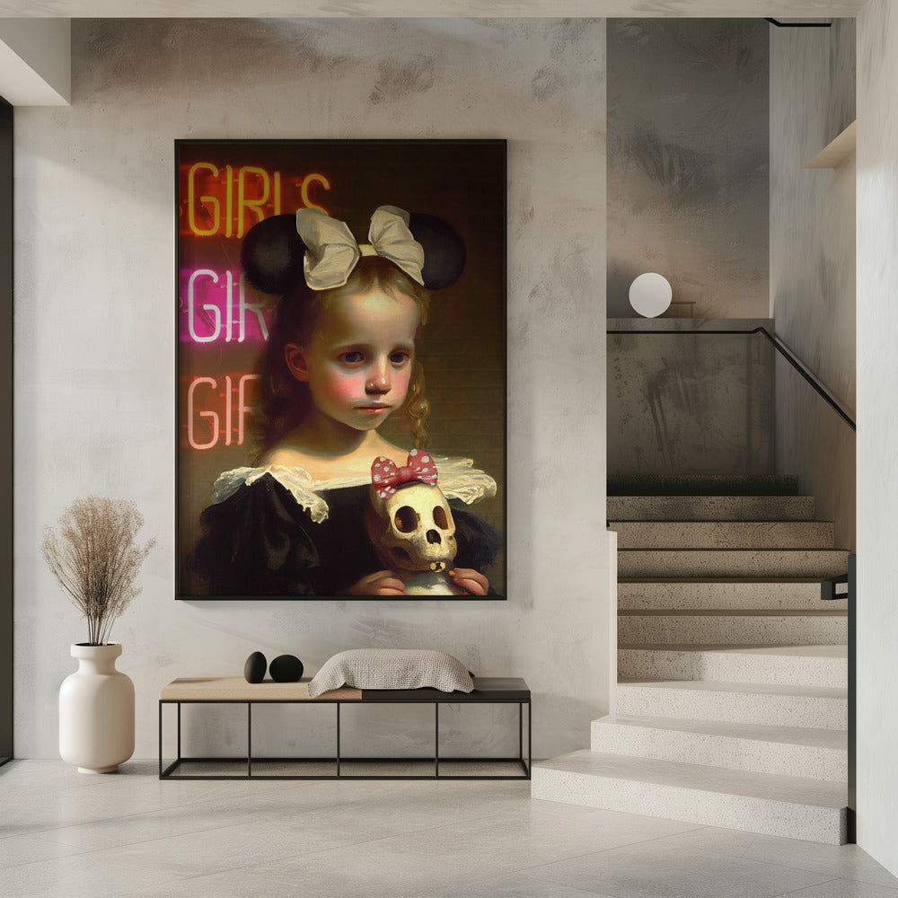 Meisjes willen gewoon plezier hebben | Poster