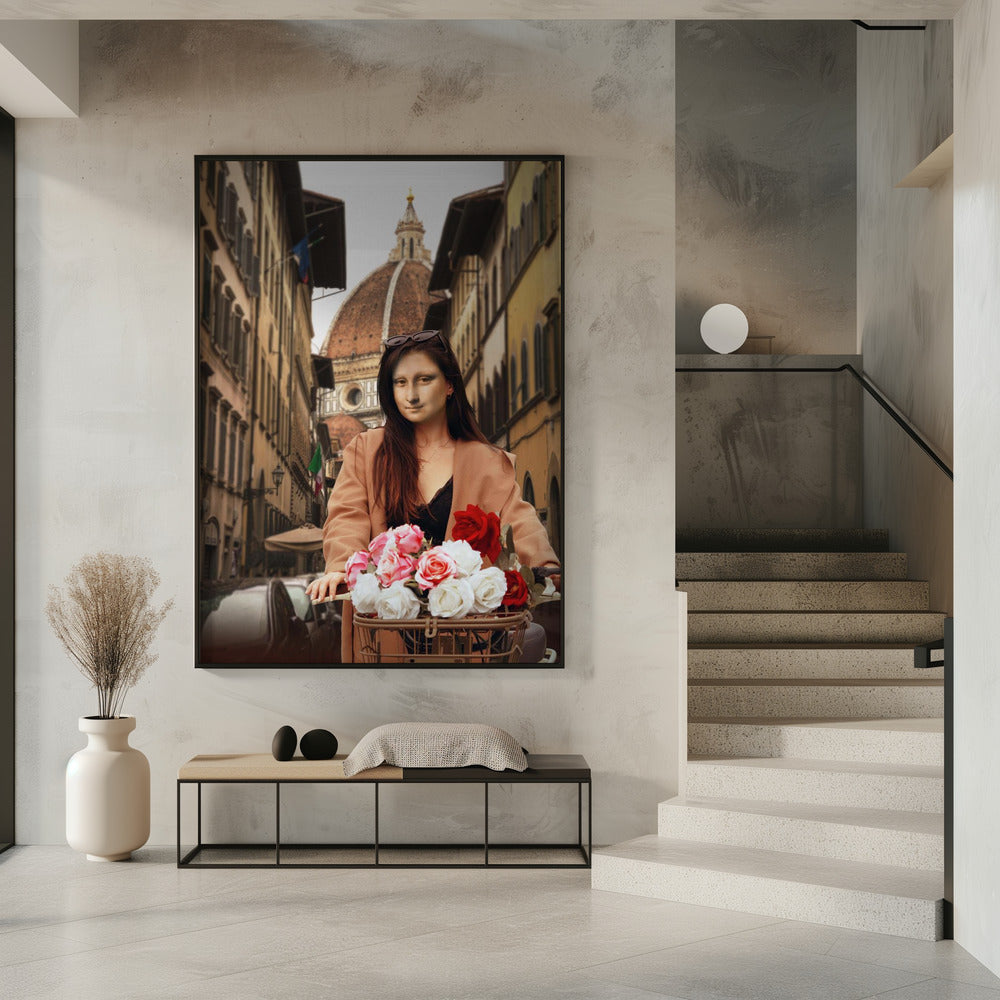 Mona op Florence | Poster