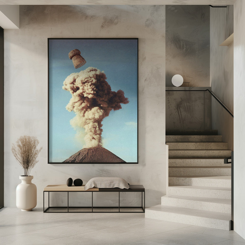 Volcanic Pop - Champagnefeest | Poster
