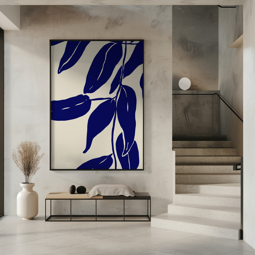 Indigobladeren dansen | Poster