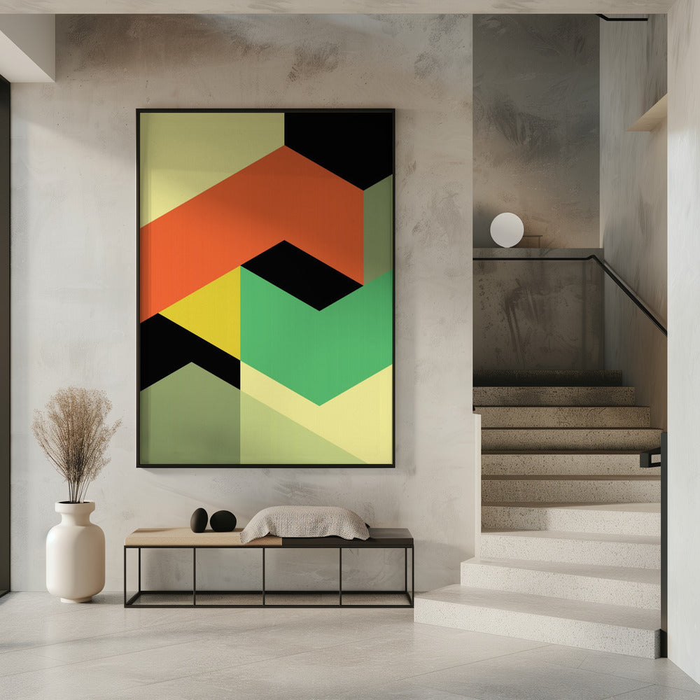 Minimale Richtingen Nr. 1 | Poster