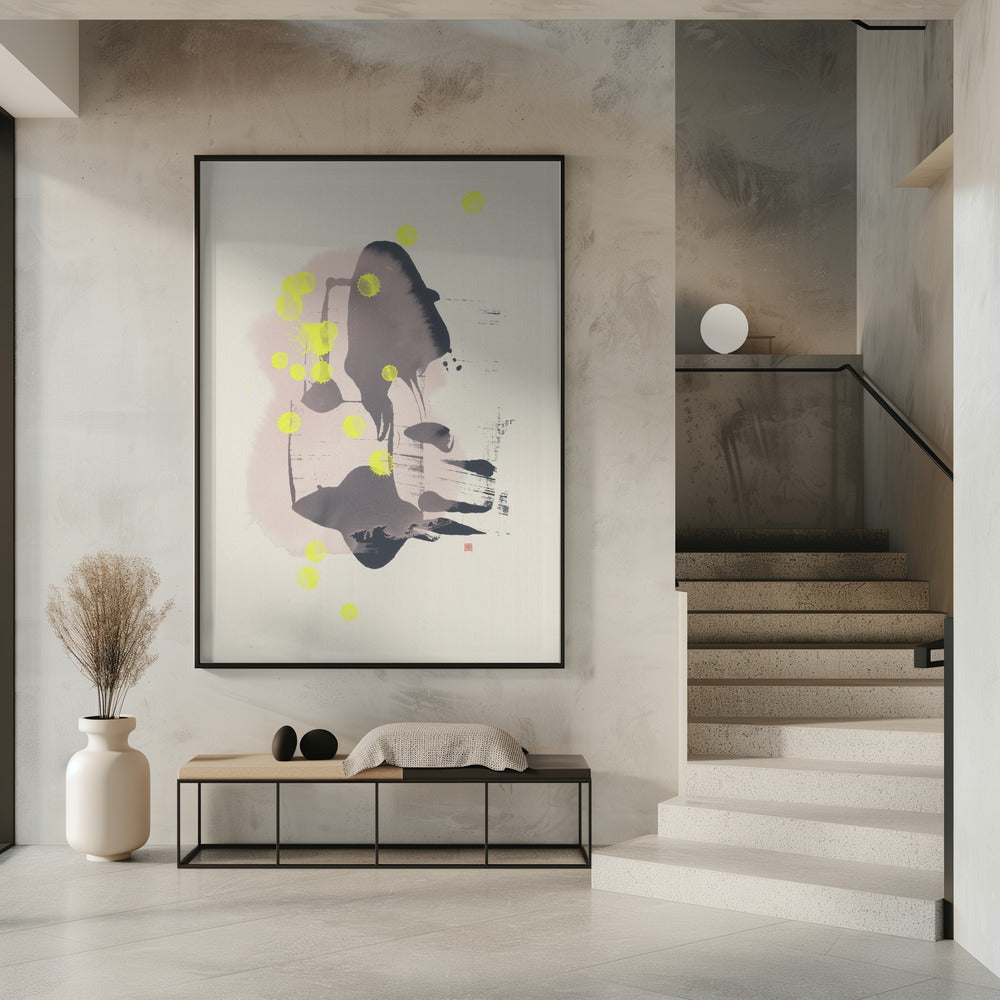 Studie op een vroege lentedag | Poster