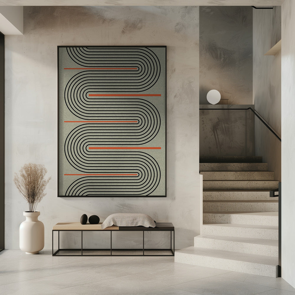 Curved Pathways | Poster