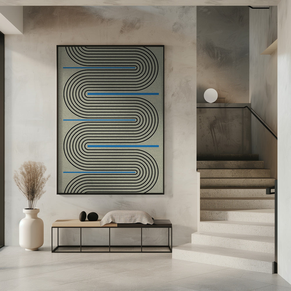 Curves & Lines Symphony | Poster