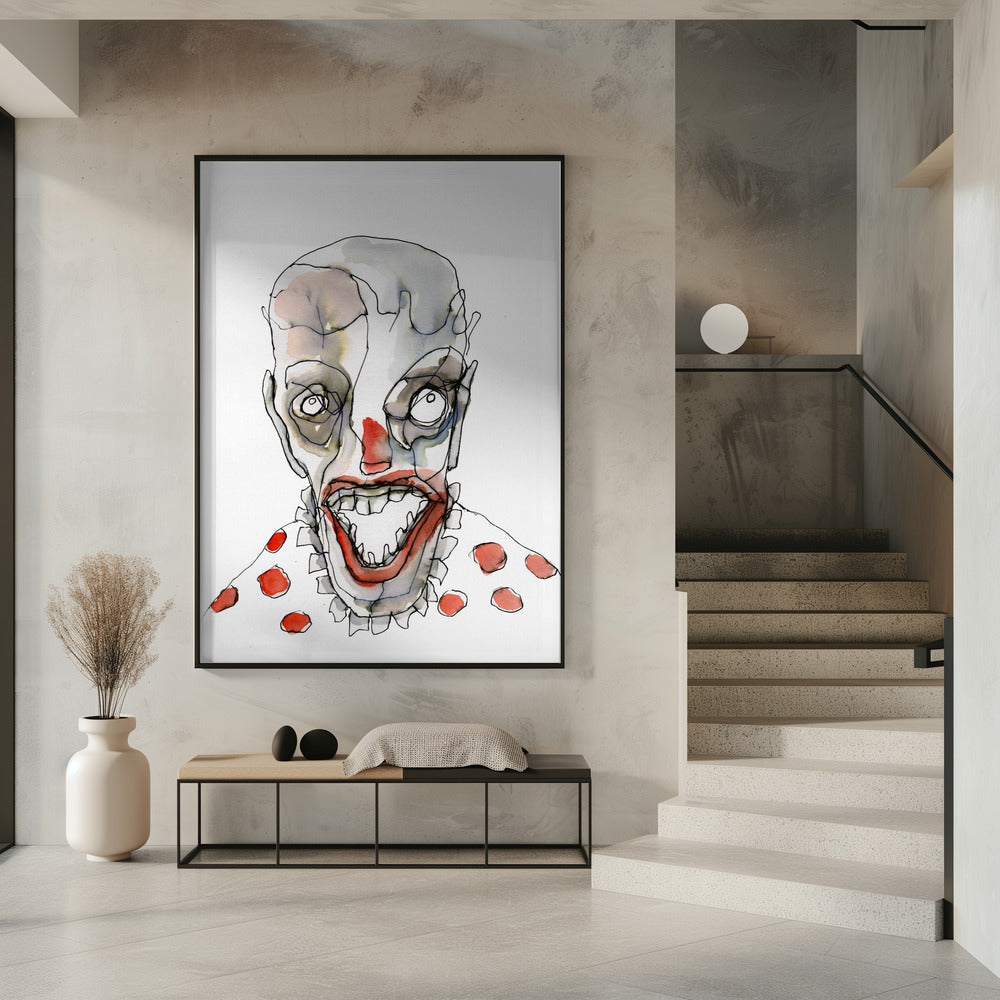 Clowns van het pizzafeest | Poster