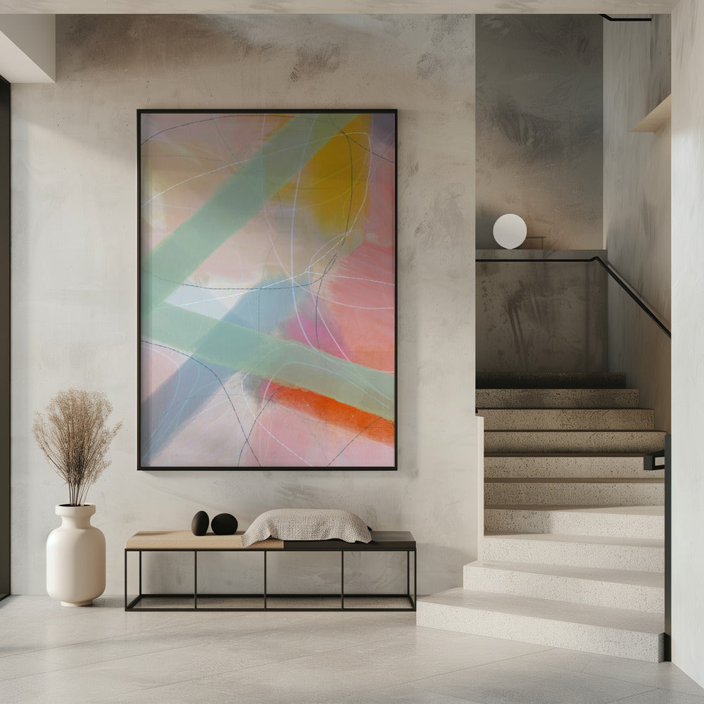 Soft Abstract Shapes 2 | Poster