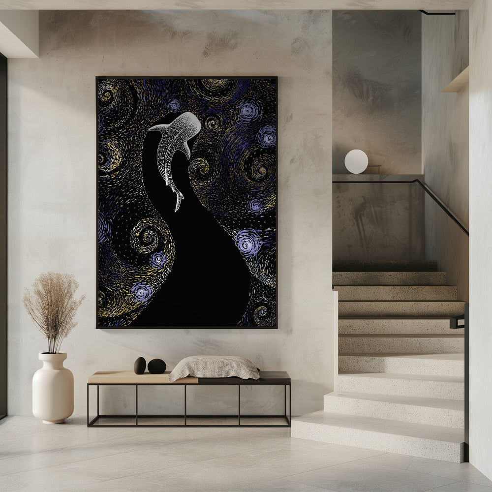 Sterreneter in Van Gogh-stijl | Poster