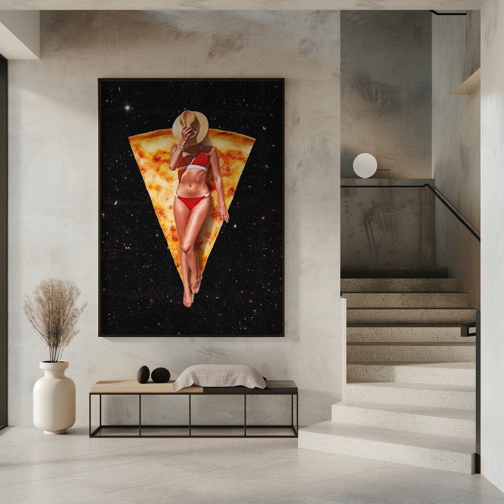 Pizza Zonnebank | Poster
