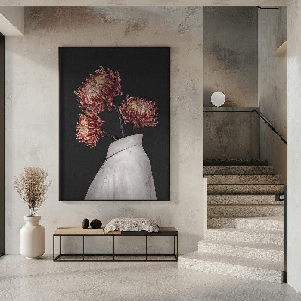 In bloei (donker) | Poster