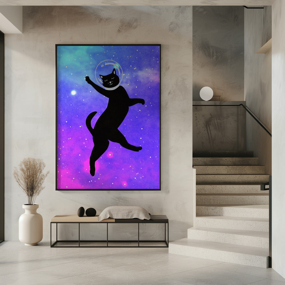 Blije Ruimtekat | Poster