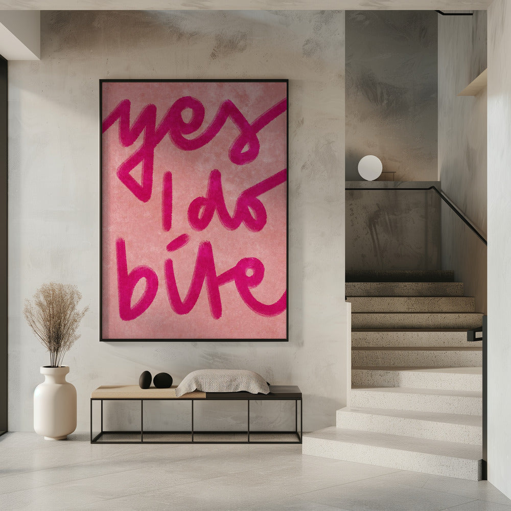 Yes I do bite | Poster