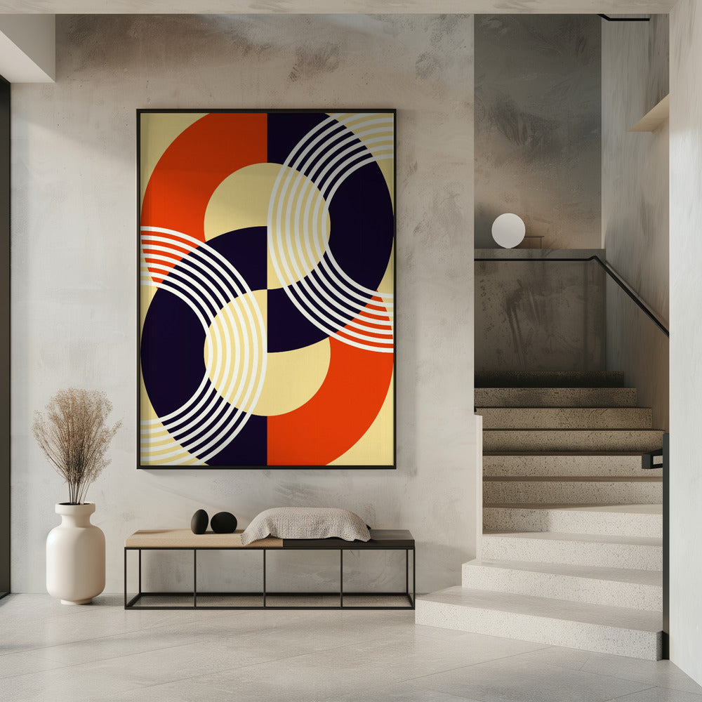 Verweven cirkels | Poster