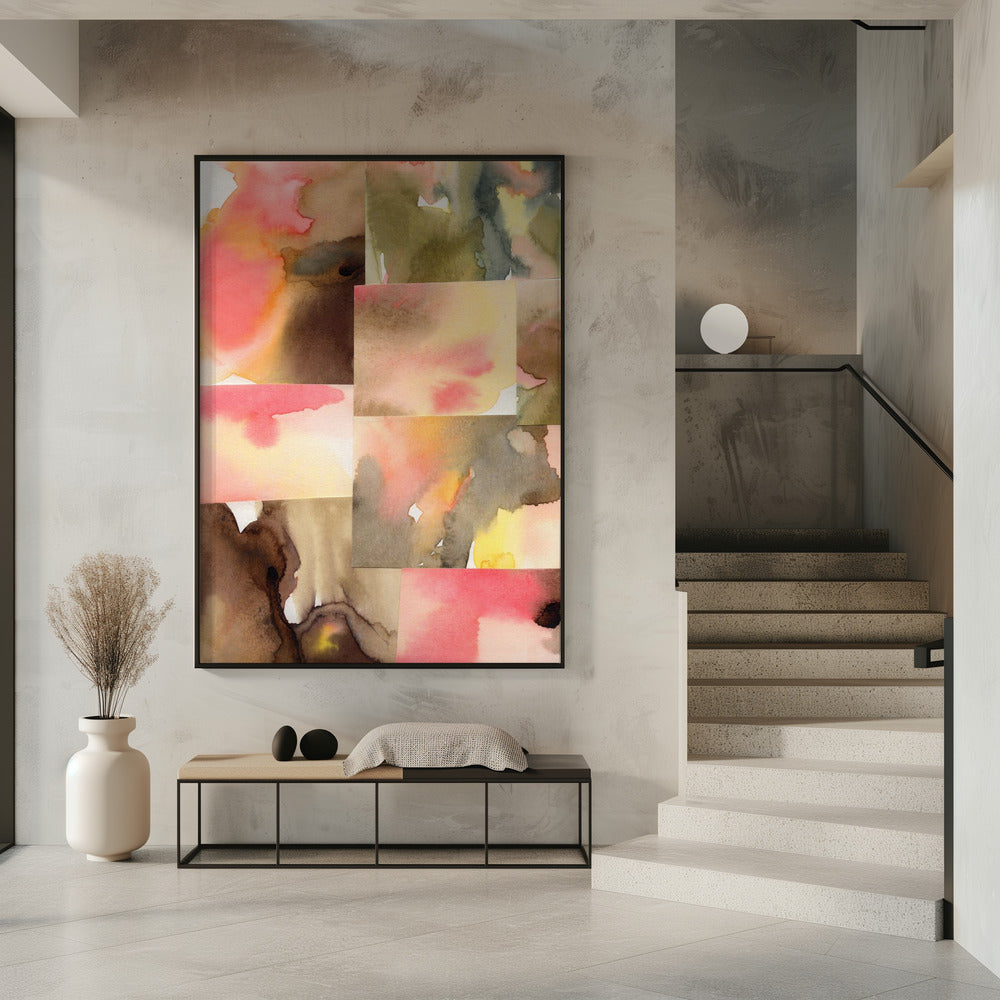 Abstracte compositie 5 | Poster