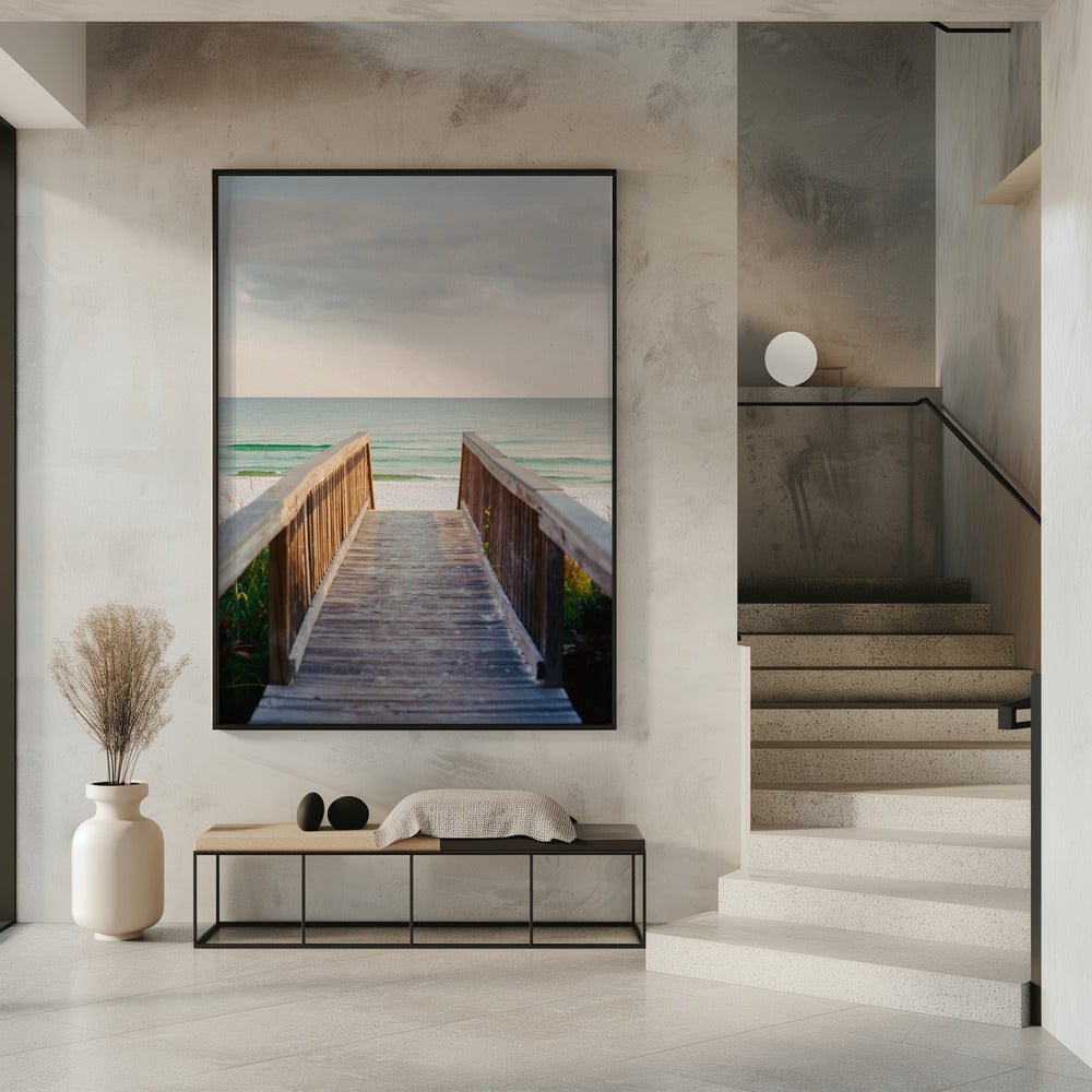 Pastel Oceaan Zonsondergang VIII | Poster