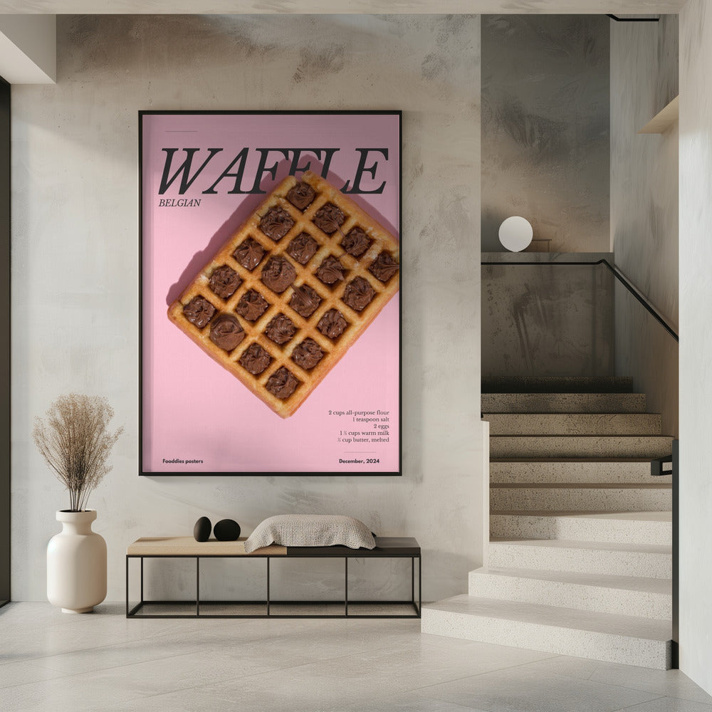 Belgische wafel | Poster