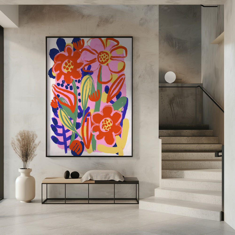 Bloemenvreugde | Poster