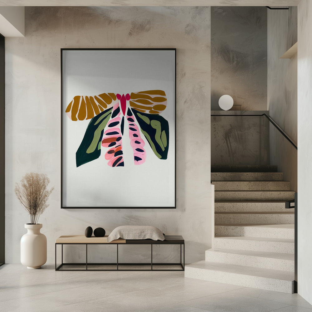 9933x14043 Din 140 Abstracte Vlinder.png | Poster