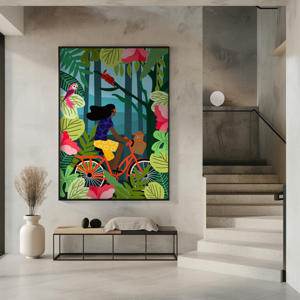 Jungle Biking | Poster