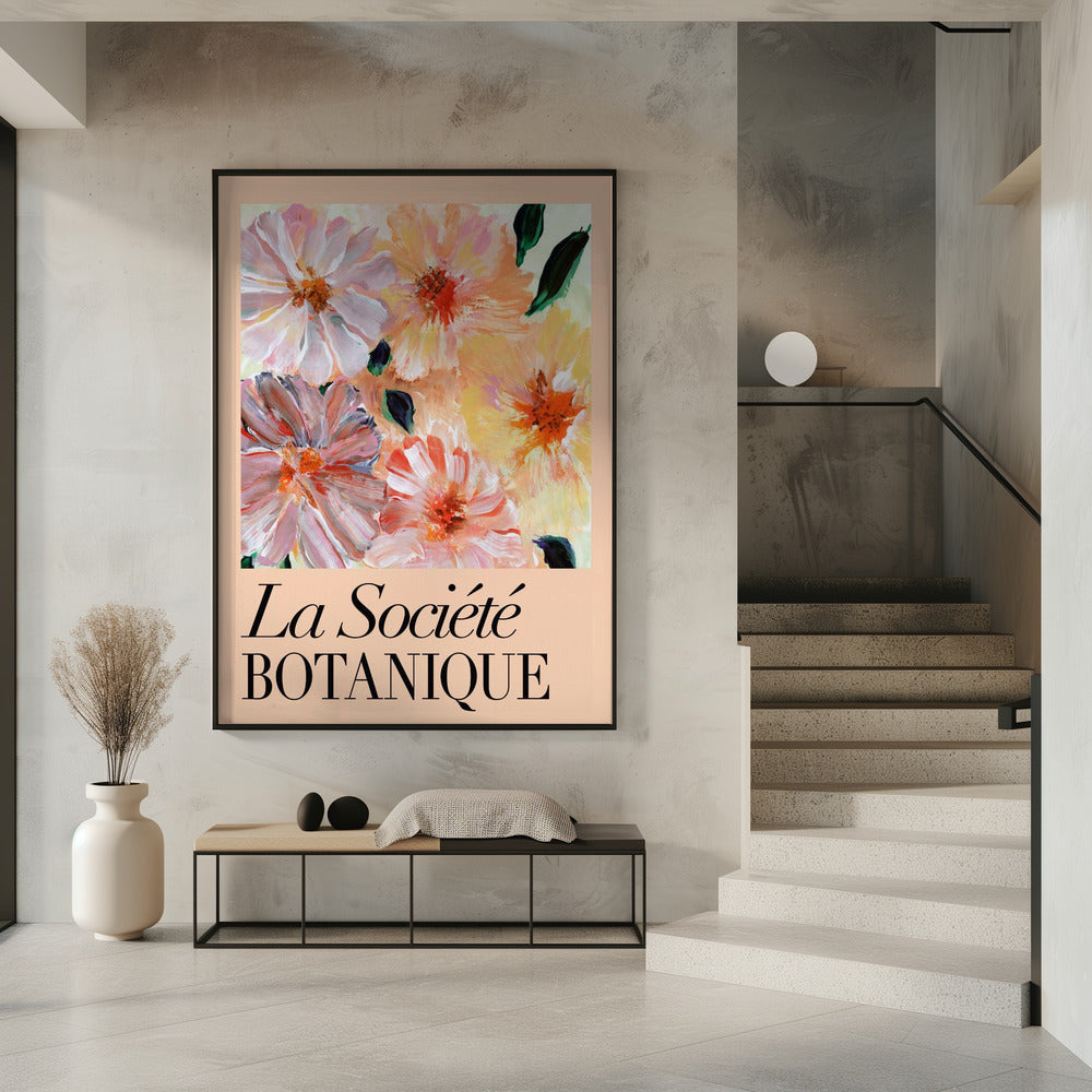 La Société Botanique Perzikbloemen | Poster