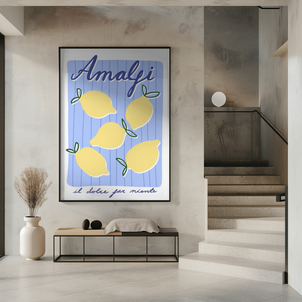 Citroengeluk Amalfi | Poster