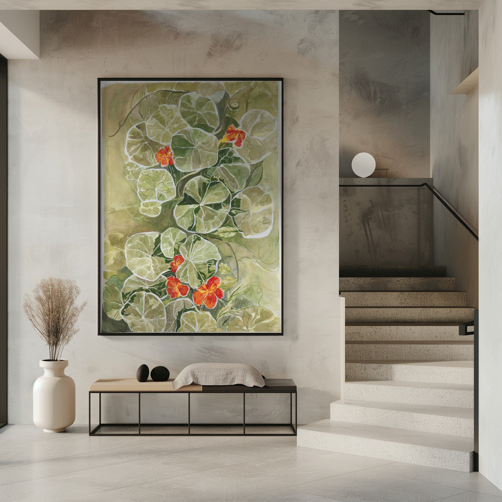 Oost-Indische kers wandtapijt | Poster