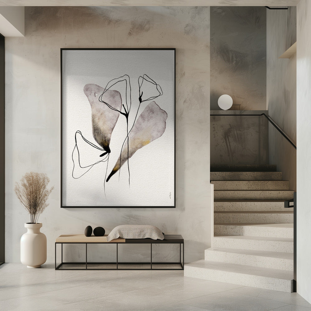 Fluisterende bloemen | Poster